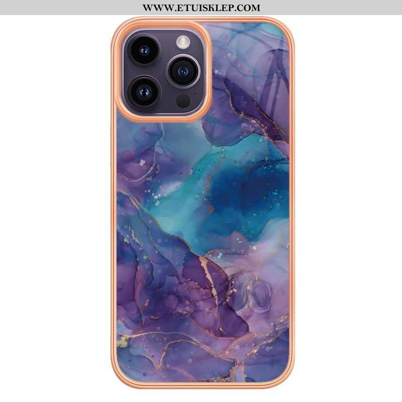 Futerały do iPhone 15 Pro Max Styl Marmurkowy